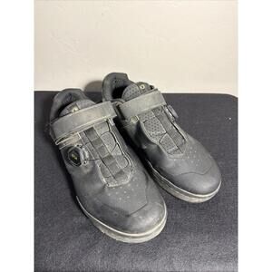 Men’s Black Cycling Shoes BOA Closure Style Size 10.5
